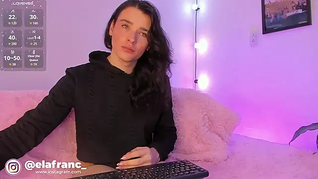 elafranco  online show from February 10, 3:21 am