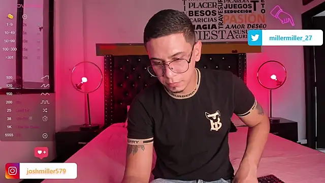 JoshMillerr  online show from February 18, 8:03 pm