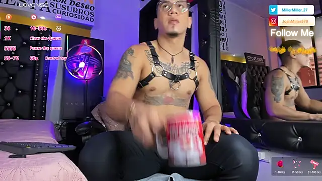 JoshMillerr  online show from July 28, 12:48 pm