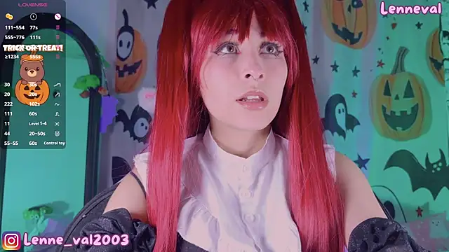 Snapshot of Lenneval1 chatting on October 25, 3:14 am Lenneval1 online show from October 25, 3:14 am