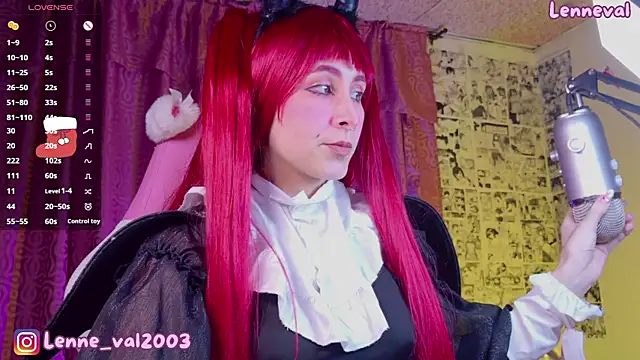 Snapshot of Lenneval1 chatting on November 28, 3:09 am Lenneval1 online show from November 28, 3:09 am