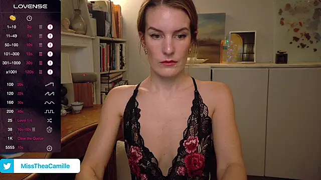 Snapshot of MissTheaCamille chatting on February 1, 12:51 am MissTheaCamille online show from February 1, 12:51 am