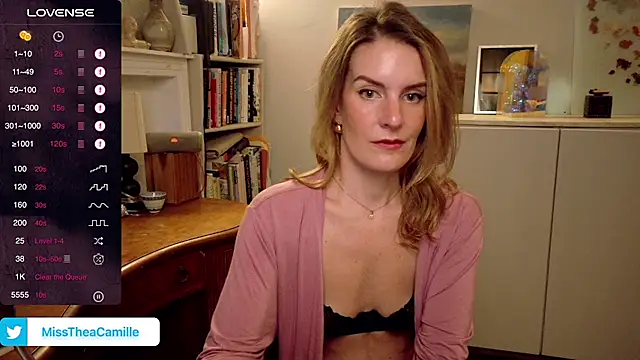 Snapshot of MissTheaCamille chatting on February 19, 4:55 am MissTheaCamille online show from February 19, 4:55 am