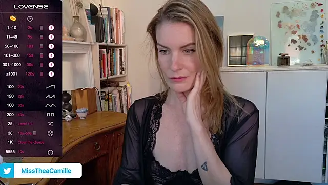 Snapshot of MissTheaCamille chatting on March 10, 7:29 pm MissTheaCamille online show from March 10, 7:29 pm