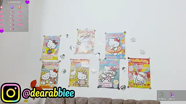 Snapshot of DearAbbiee chatting on November 20, 10:48 am DearAbbiee online show from November 20, 10:48 am