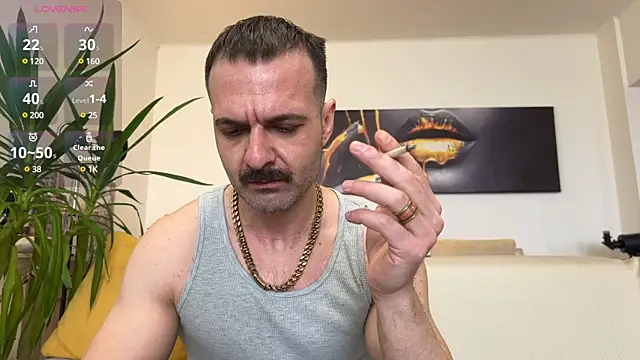 Snapshot of Asmodeuss666 chatting on February 7, 8:22 am Asmodeuss666 online show from February 7, 8:22 am