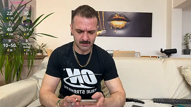 Snapshot of Asmodeuss666 chatting on February 8, 11:22 am Asmodeuss666 online show from February 8, 11:22 am