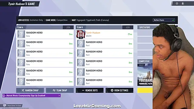 lovemirgaming online show from September 23, 7:06 pm