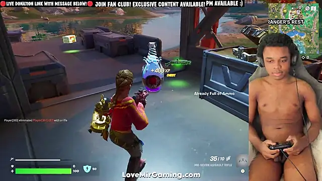 lovemirgaming online show from October 18, 6:41 pm