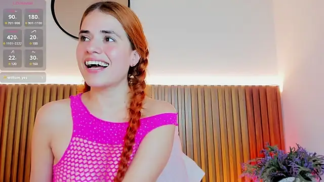 alliss ginger  online show from January 19, 6:31 am