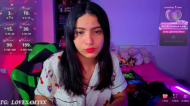 Lovelyamyy online show from June 4, 3:01 am