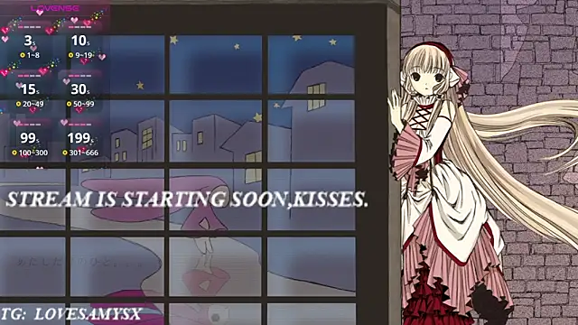 Lovelyamyy online show from June 9, 1:28 am