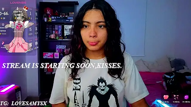 Lovelyamyy online show from July 2, 2:00 am