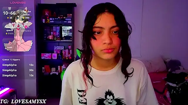 Lovelyamyy online show from July 2, 3:23 am