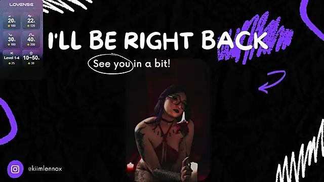 Kimlennox  online show from September 14, 1:43 pm