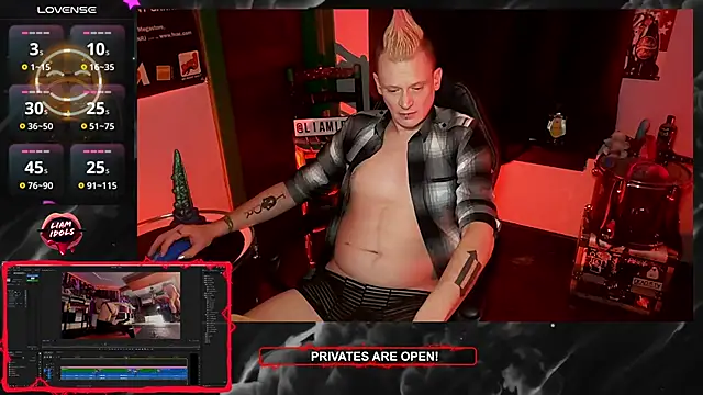 Snapshot of LiamIdols chatting on January 23, 6:24 pm LiamIdols online show from January 23, 6:24 pm