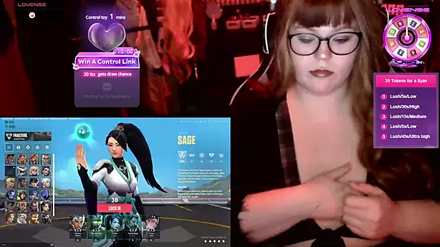 EveBaker04 online show from March 19, 6:55 pm