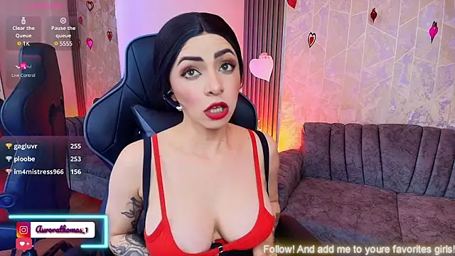 Snapshot of Aurora_thomas__1 chatting on February 11, 4:56 pm Aurora thomas 1 online show from February 11, 4:56 pm