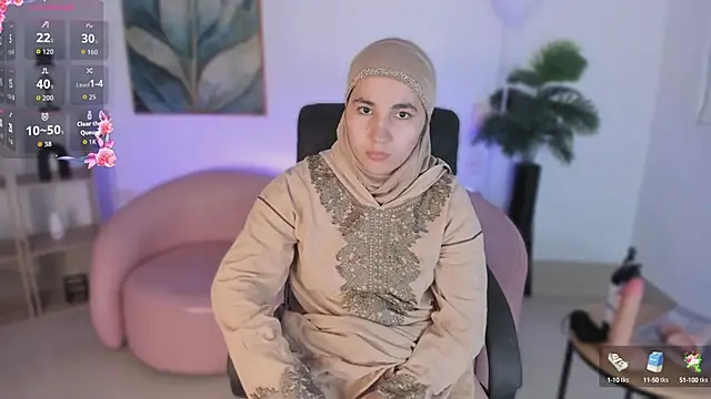 Ayha khalaf online show from September 22, 1:40 am