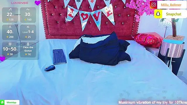 Milu ballmer online show from February 14, 7:16 am