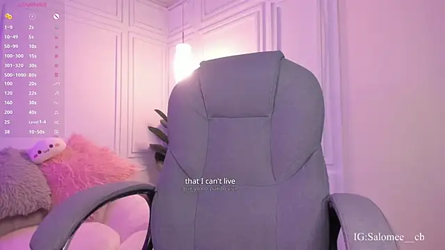 Salome  evans online show from October 29, 2:30 pm