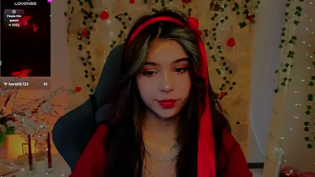 Snapshot of Hotary_Yuko chatting on February 14, 4:20 am Hotary Yuko online show from February 14, 4:20 am