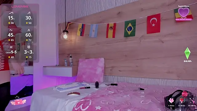 Snapshot of SofiArias chatting on July 4, 8:59 pm SofiArias online show from July 4, 8:59 pm