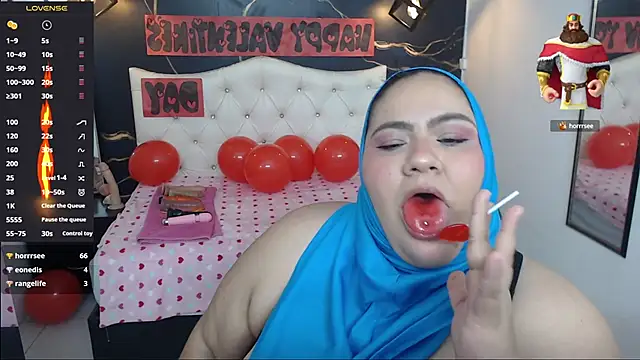 Snapshot of Aaliyah11 chatting on February 14, 6:34 am Aaliyah11 online show from February 14, 6:34 am