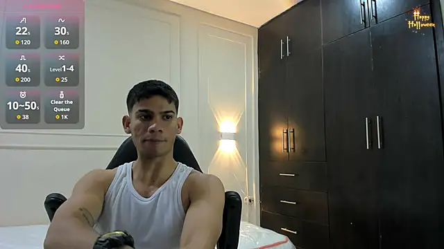 ANDRES STUD online show from April 9, 4:01 am