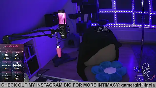 Gamergirl-Linela online show from October 21, 10:32 pm