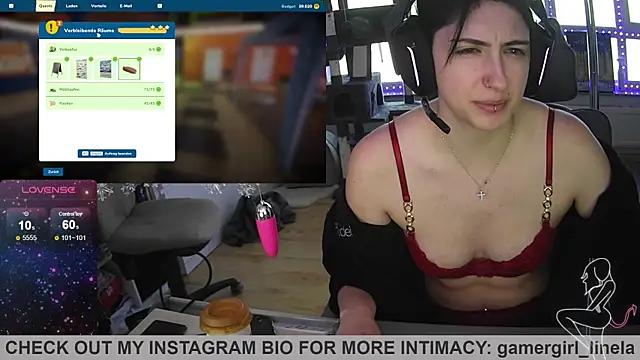 Gamergirl-Linela online show from December 16, 8:30 am