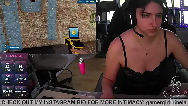 Gamergirl-Linela online show from December 18, 7:58 am