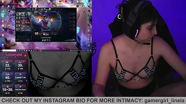 Gamergirl-Linela online show from January 13, 12:05 am