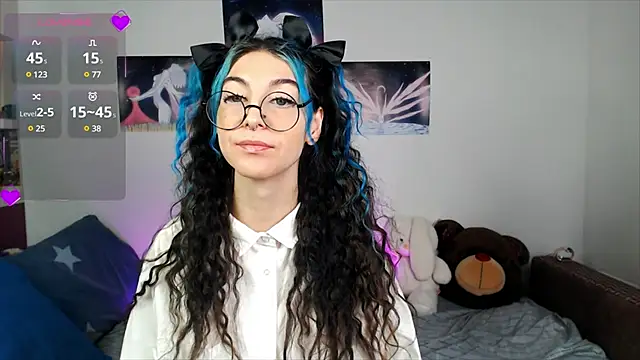 Snapshot of AfinaSweet chatting on February 22, 1:22 am AfinaSweet online show from February 22, 1:22 am