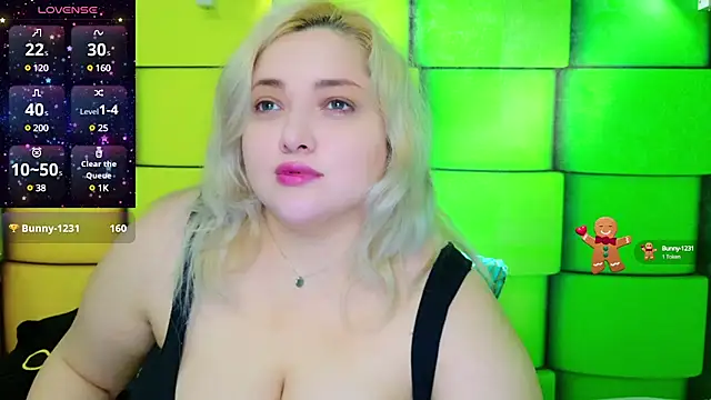 kali rosess online show from February 18, 7:52 pm