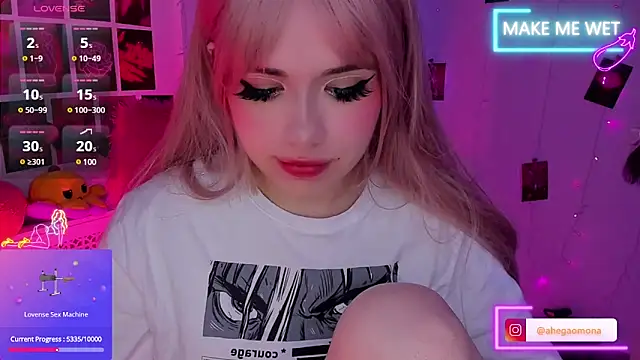 Snapshot of Sparkle_Mona chatting on March 9, 4:27 am Sparkle Mona online show from March 9, 4:27 am