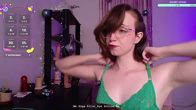 Elise Nyx online show from February 7, 4:33 pm