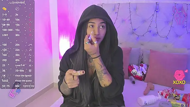 goth tasha online show from October 22, 7:35 pm