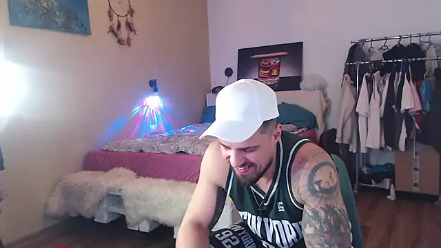 Tiberius hunk online show from February 2, 4:38 pm