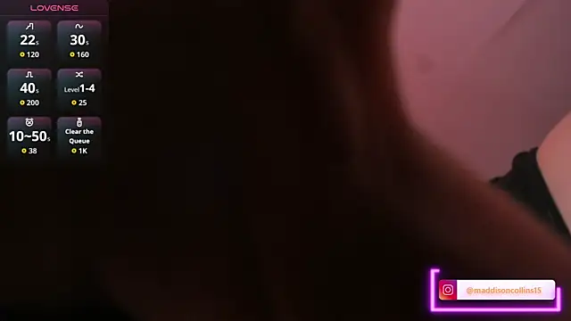 Snapshot of MaddisonCollins chatting on March 8, 11:36 am MaddisonCollins online show from March 8, 11:36 am