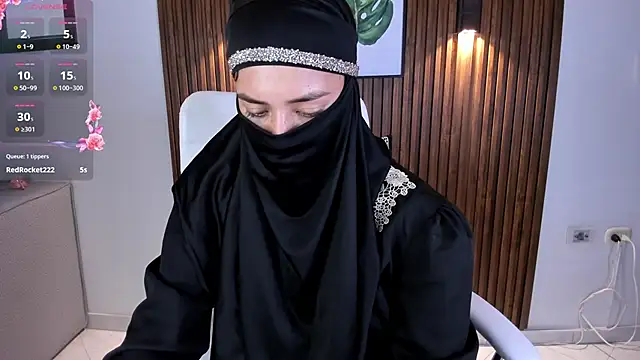 Snapshot of salma_arabicc chatting on March 12, 10:59 am salma arabicc online show from March 12, 10:59 am