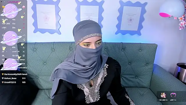 Snapshot of salma_arabicc chatting on March 20, 4:18 am salma arabicc online show from March 20, 4:18 am