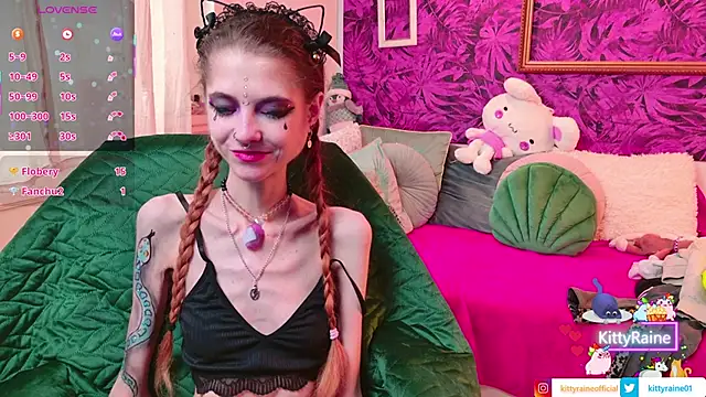 KittyRaine online show from February 19, 1:07 pm
