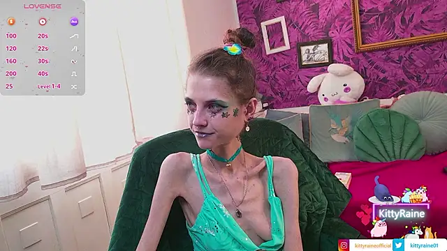 KittyRaine online show from March 8, 1:15 pm