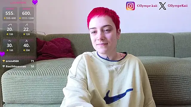 OllympeKaii online show from April 25, 10:29 am