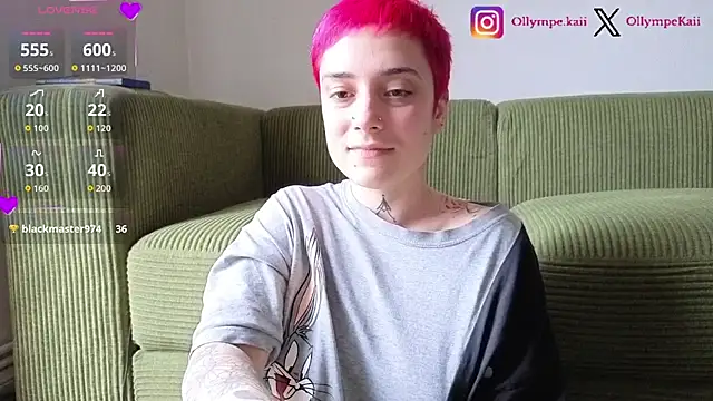 Snapshot of OllympeKaii chatting on June 3, 5:29 pm OllympeKaii online show from June 3, 5:29 pm