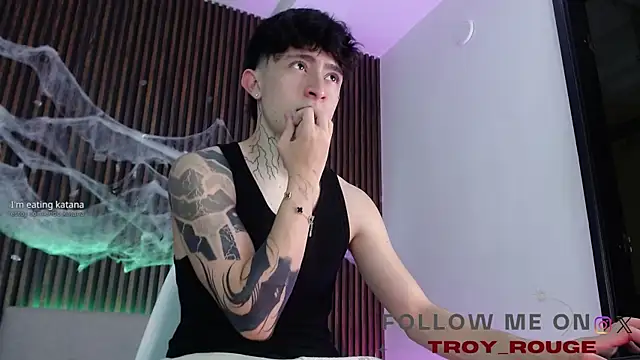 troy rouge online show from October 24, 7:54 pm