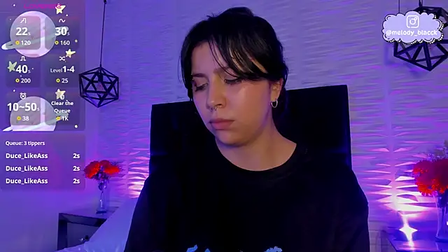 Snapshot of Melody_Black_ chatting on June 11, 2:53 am Melody Black online show from June 11, 2:53 am