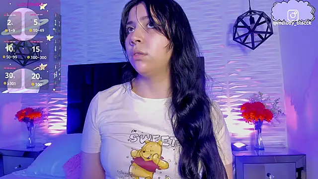 Snapshot of Melody_Black_ chatting on June 13, 8:07 pm Melody Black online show from June 13, 8:07 pm