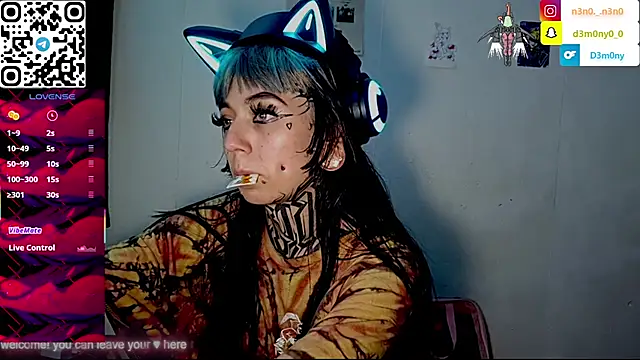 d3m0ny0 0 online show from March 24, 7:02 am